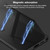 Samsung Galaxy S26 Ultra 5G GKK Ultra-thin Leather Card Slots Phone Case With Magnetic Holder - Carbon Fiber