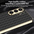 Samsung Galaxy S26 Ultra 5G GKK Weave Texture Electroplating PU Protective Phone Case - Black