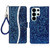Samsung Galaxy S26 Ultra 5G Glitter Powder Filp Leather Phone Case - Blue