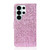 Samsung Galaxy S26 Ultra 5G Glitter Powder Filp Leather Phone Case - Pink