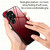 Samsung Galaxy S26 Ultra 5G Gradient Color Glass Phone Case - Purple Red