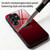 Samsung Galaxy S26 Ultra 5G Gradient Color Glass Phone Case - Red Black