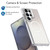 Samsung Galaxy S26 Ultra 5G Gradient Discolor Lens Kickstand Magsafe Phone Case - White