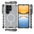 Samsung Galaxy S26 Ultra 5G Grating Solid Color MagSafe Magnetic Phone Case - Light Grey