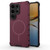Samsung Galaxy S26 Ultra 5G Grating Solid Color MagSafe Magnetic Phone Case - Red