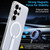 Samsung Galaxy S26 Ultra 5G Honeycomb Cooling MagSafe Holder Phone Case - Frosted Transparent