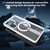 Samsung Galaxy S26 Ultra 5G Honeycomb Cooling MagSafe Holder Phone Case - Frosted Transparent