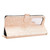 Samsung Galaxy S26 Ultra 5G Honeycomb Dot Texture Leather Phone Case - Gold