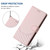 Samsung Galaxy S26 Ultra 5G Honeycomb Embossing RFID Leather Phone Case - Pink