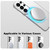Samsung Galaxy S26 Ultra 5G IMAK Candy Series Shockproof MagSafe Phone Case - White
