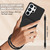 Samsung Galaxy S26 Ultra 5G Integrated Card Bag Solid Color Liquid Silicone Phone Case Gen2 with Short Lanyard - Black