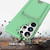 Samsung Galaxy S26 Ultra 5G Integrated Card Bag Solid Color Liquid Silicone Phone Case with Lanyard - Green