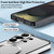 Samsung Galaxy S26 Ultra 5G Irregular Alloy Frame Fosted Translucent MagSafe Phone Case - Rock Gray
