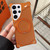 Samsung Galaxy S26 Ultra 5G Jaguar Original Color Frameless 360 Rotation Holder Magnetic Phone Case - Orange