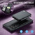 Samsung Galaxy S26 Ultra 5G JEEHOOD J05 Business Magnetic Style RFID Leather Phone Case - Black