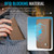 Samsung Galaxy S26 Ultra 5G JEEHOOD J05 Business Magnetic Style RFID Leather Phone Case - Brown