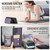 Samsung Galaxy S26 Ultra 5G JEEHOOD J05 Business Magnetic Style RFID Leather Phone Case - Purple