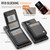 Samsung Galaxy S26 Ultra 5G JEEHOOD J06 British Style RFID MagSafe Card Bag PU Phone Case - Black