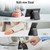 Samsung Galaxy S26 Ultra 5G JEEHOOD J06 British Style RFID MagSafe Card Bag PU Phone Case - Black