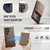 Samsung Galaxy S26 Ultra 5G JEEHOOD J06 British Style RFID MagSafe Card Bag PU Phone Case - Brown