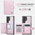 Samsung Galaxy S26 Ultra 5G JEEHOOD J09 Buckle Card Bag MagSafe Magnetic Style RFID Leather Phone Case - Pink