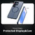 Samsung Galaxy S26 Ultra 5G kalebol Honeycomb Cooling MagSafe Holder Phone Case - Blue