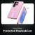 Samsung Galaxy S26 Ultra 5G kalebol Honeycomb Cooling MagSafe Holder Phone Case - Pink