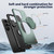 Samsung Galaxy S26 Ultra 5G Kalebol Magnetic MagSafe Rotation Holder PC Phone Case - Grey Green