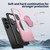 Samsung Galaxy S26 Ultra 5G Kalebol Magnetic MagSafe Rotation Holder PC Phone Case - Pink