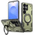 Samsung Galaxy S26 Ultra 5G Kalebol PC Hybrid TPU Armor MagSafe Ring Holder Phone Case - Green