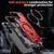 Samsung Galaxy S26 Ultra 5G Kalebol PC Hybrid TPU Armor MagSafe Ring Holder Phone Case - Red