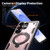 Samsung Galaxy S26 Ultra 5G Kalebol PC Hybrid TPU Armor MagSafe Ring Holder Phone Case - Rose Gold