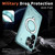 Samsung Galaxy S26 Ultra 5G Kalebol PC Hybrid TPU Armor MagSafe Ring Holder Phone Case - Tiffany Blue