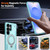 Samsung Galaxy S26 Ultra 5G Kalebol PC Hybrid TPU Armor MagSafe Ring Holder Phone Case - Tiffany Blue
