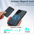 Samsung Galaxy S26 Ultra 5G Kalebol Slim MagSafe Ring Magnetic Card Bag Leather Phone Case - Blue