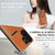 Samsung Galaxy S26 Ultra 5G Kalebol Slim MagSafe Ring Magnetic Card Bag Leather Phone Case - Brown