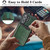 Samsung Galaxy S26 Ultra 5G Kalebol Slim MagSafe Ring Magnetic Card Bag Leather Phone Case - Green