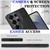 Samsung Galaxy S26 Ultra 5G Kalebol Slim MagSafe Ring Magnetic Card Bag Side Sticker Leather Phone Case - Black
