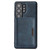 Samsung Galaxy S26 Ultra 5G Kalebol Strong MagSafe Magnetic Two-Fold Card Bag Leather Phone Case - Blue