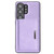 Samsung Galaxy S26 Ultra 5G Kalebol Strong MagSafe Magnetic Two-Fold Card Bag Leather Phone Case - Purple