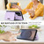 Samsung Galaxy S26 Ultra 5G Kalebol Strong MagSafe Magnetic Two-Fold Card Bag Leather Phone Case - Purple