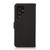 Samsung Galaxy S26 Ultra 5G KHAZNEH Custer Genuine Leather RFID Phone Case - Black