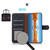 Samsung Galaxy S26 Ultra 5G KHAZNEH Custer Genuine Leather RFID Phone Case - Blue
