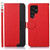 Samsung Galaxy S26 Ultra 5G KHAZNEH Litchi Texture Leather RFID Phone Case - Red