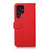 Samsung Galaxy S26 Ultra 5G KHAZNEH Litchi Texture Leather RFID Phone Case - Red