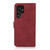 Samsung Galaxy S26 Ultra 5G KHAZNEH Matte Texture Leather Phone Case - Red