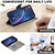 Samsung Galaxy S26 Ultra 5G Lambskin Texture Pure Color Flip Leather Phone Case - Grey
