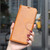 Samsung Galaxy S26 Ultra 5G Lambskin Texture Pure Color Flip Leather Phone Case - Yellow