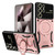 Samsung Galaxy S26 Ultra 5G Large Window MagSafe Holder Phone Case - Rose Gold