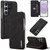 Samsung Galaxy S26 Ultra 5G LC.IMEEKE Hon Ancient Series Flip Leather Phone Case - Black